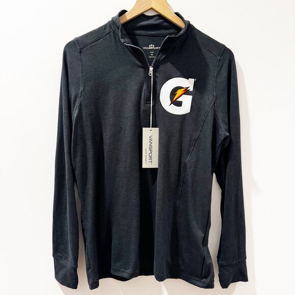 Vansport Tops - Gatorade Branded Women's Half Zip Size Medium NWT